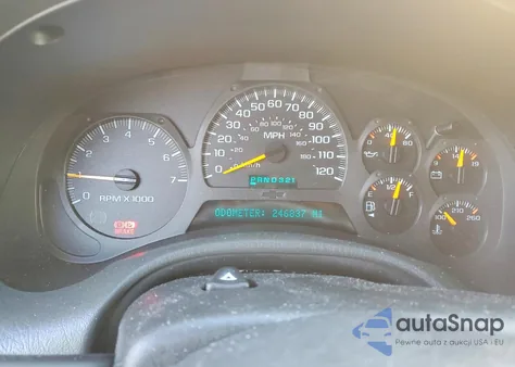 2003 Chevrolet Trailblazer z USA, uszkodzony, nr VIN 1GNDT13SX32150967